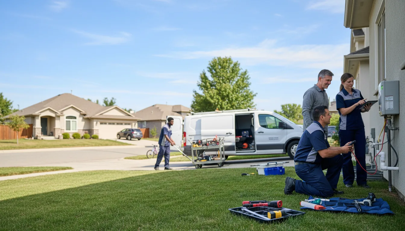 Tankless water heater service in Jessup, PA